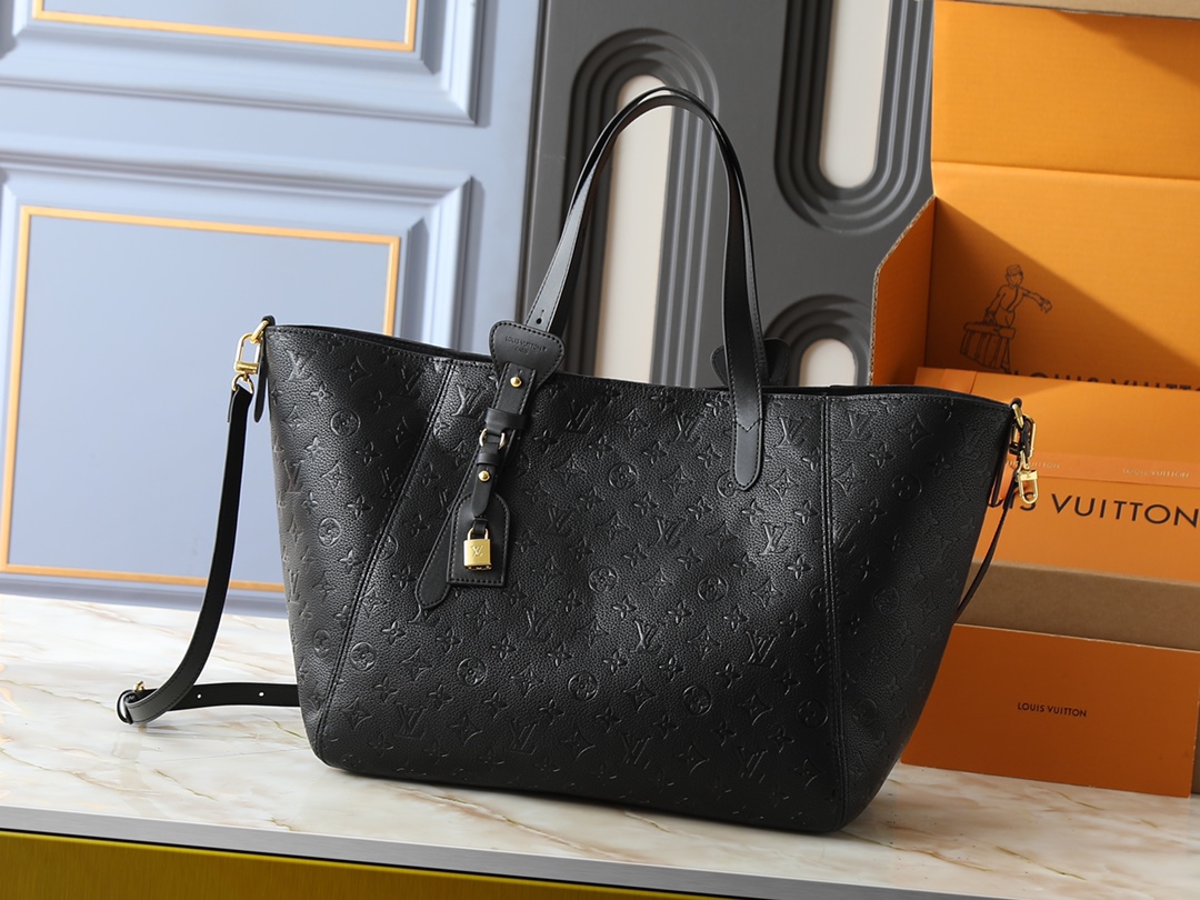 Louis Vuitton LV Classic Handbag Monogram Empreinte Model M83694 Monogram Pattern Daily Use Luxury Accessory